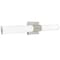 Luxrite 24 Inch LED Vanity Light Brushed Nickel 5CCT 2700K-5000K 24W 1700LM Dimmable Over Mirror Vanity Bar LR32170-1PK - alternate 1